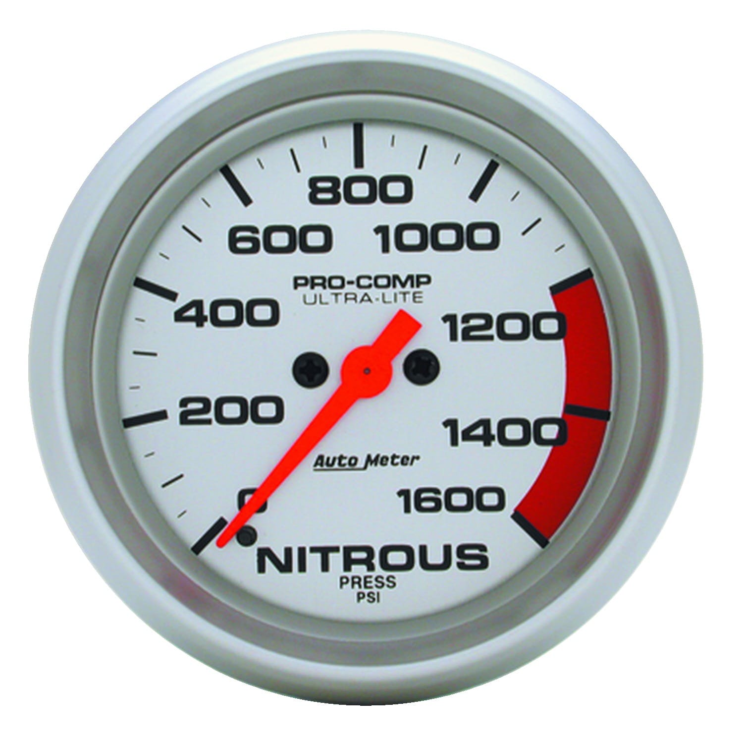 AutoMeter Products 4474 Gauge; Nitrous Press; 2 5/8in.; 1600psi; Digital Stepper Motor; Ultra-Lite