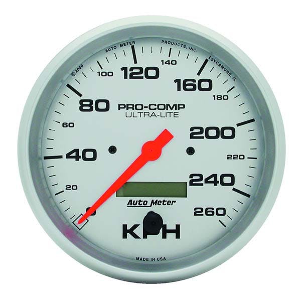 AutoMeter Products 4489-M Speedo 260 KPH