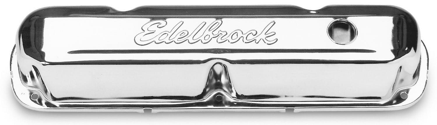 Edelbrock 4495 Signature Series Valve Covers for Chrysler 318-340-360 V8 65-91