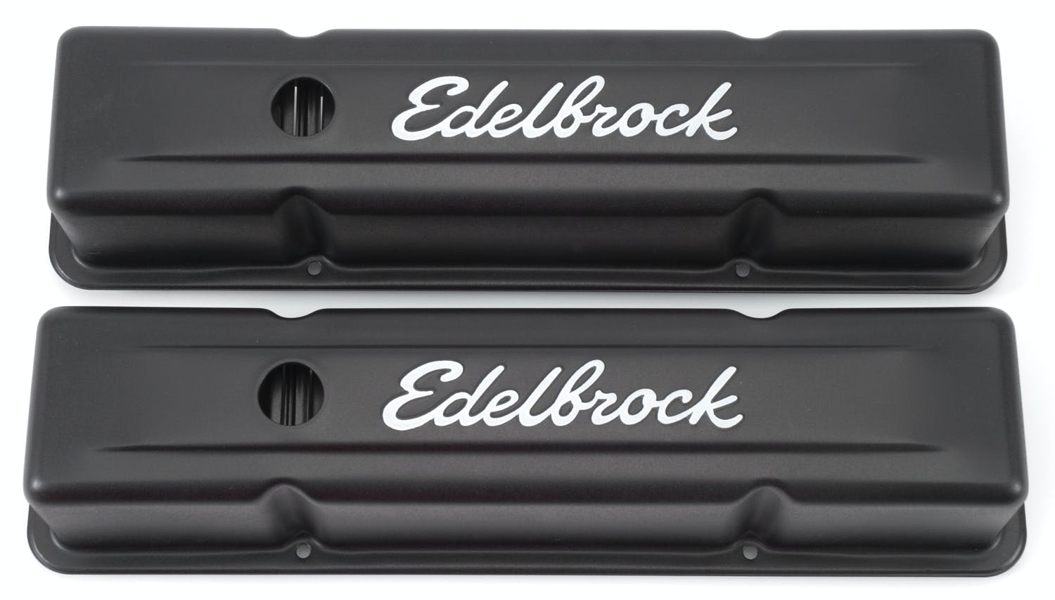 Edelbrock 4643 Signature Series Valve Covers for Chevrolet 262-400 59-86