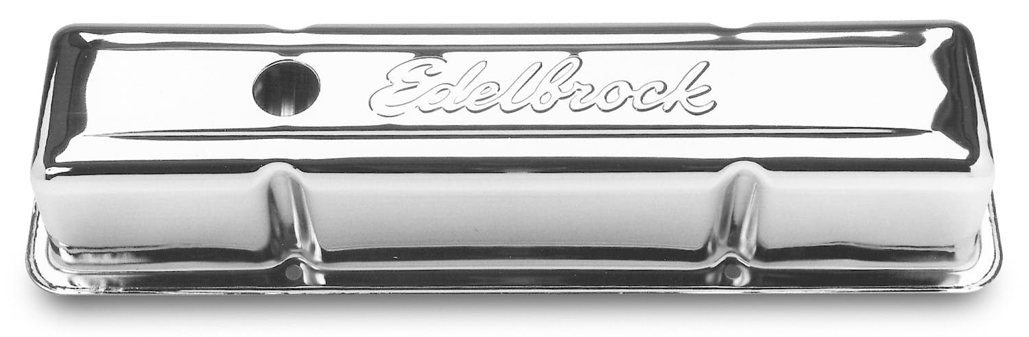 Edelbrock 4649 Signature Series Valve Covers for Chevrolet 262-400 59-86