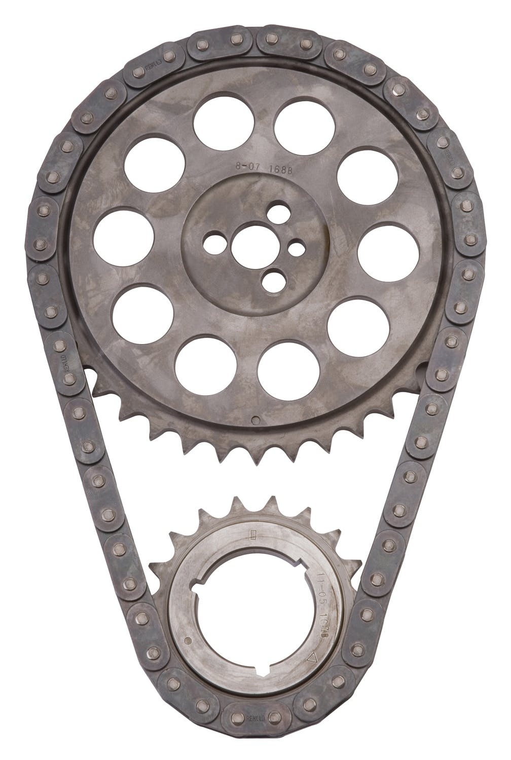 Edelbrock 7816 TIMING CHAIN PERF LINK 396-502 CHEVY 96-LATER GEN VI BLOCKS W/CAM THRUST PLATE