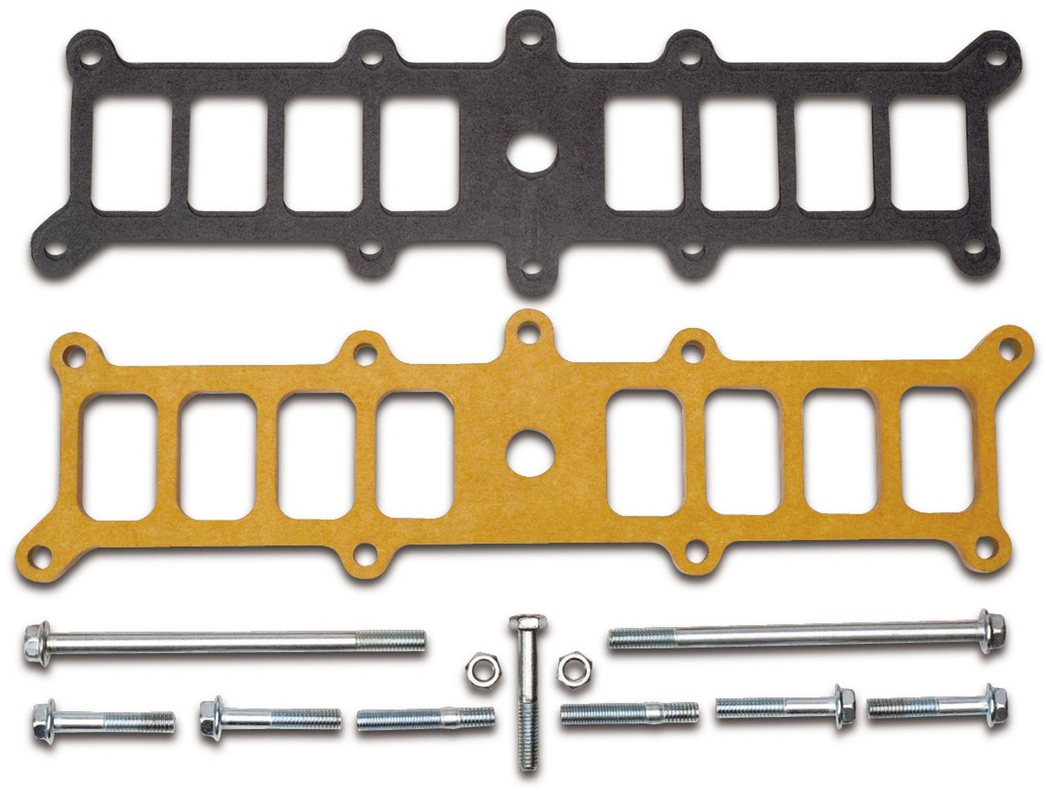 Edelbrock 8727 1/2 Base to Upper Spacer Plate Kit for Perf. and Perf. RPM 5.0 Manifolds
