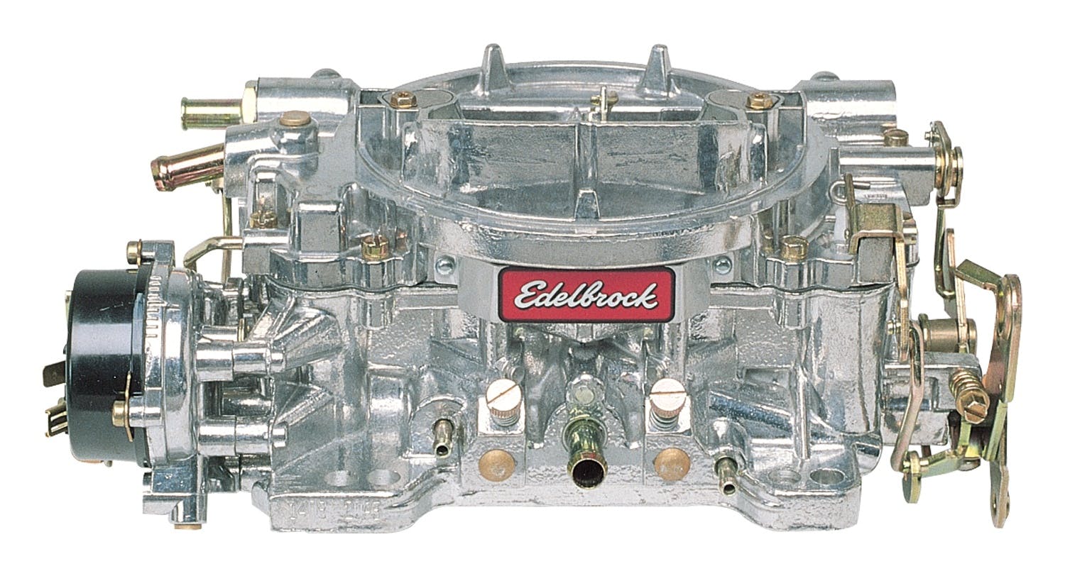 Edelbrock 9900 CARB, RECONDITIONED 1400 PERF 600 CFM ELECTRIC SATIN