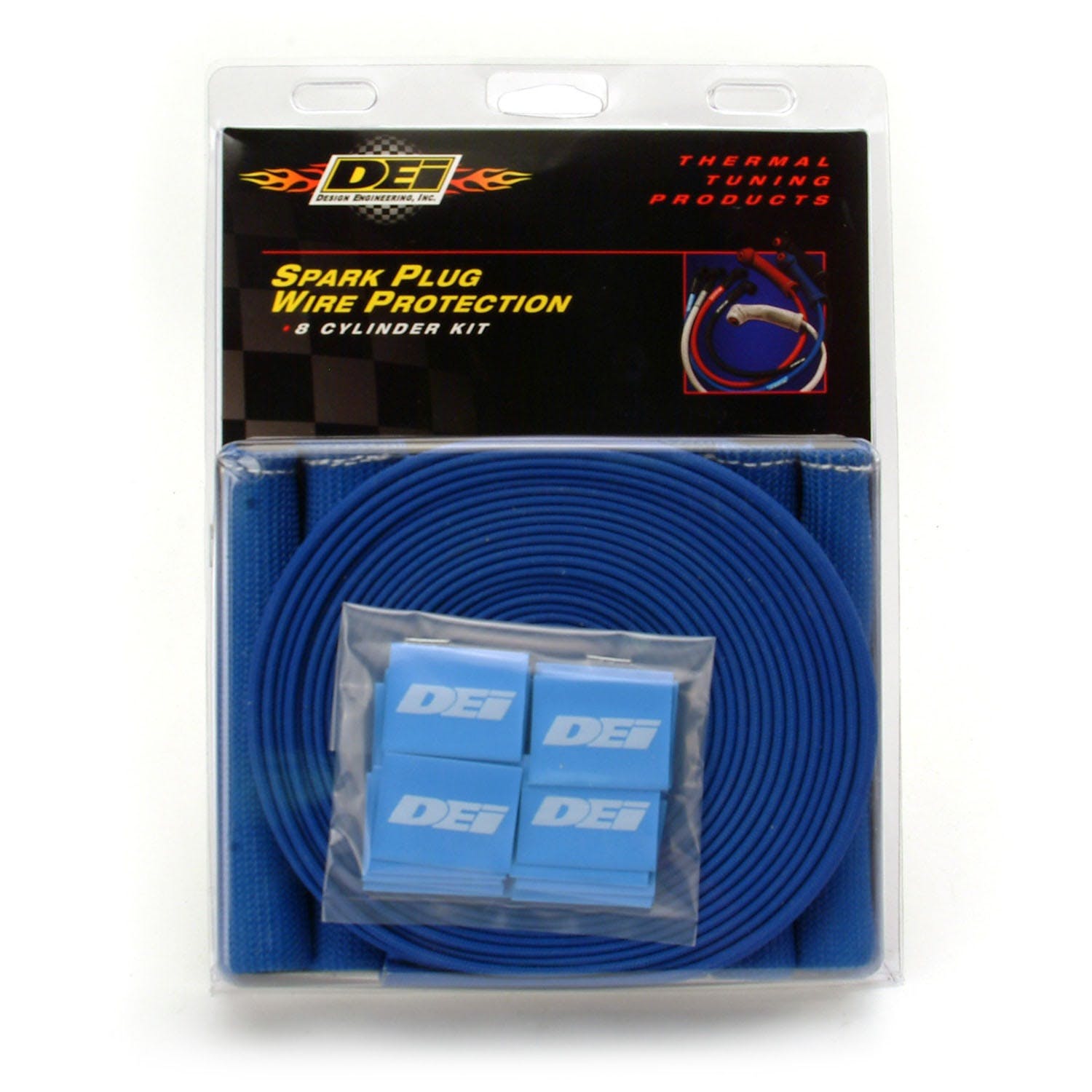 Design Engineering, Inc. 10732 Protect-A-Boot and Wire Kit 8 Cylinder - Blue