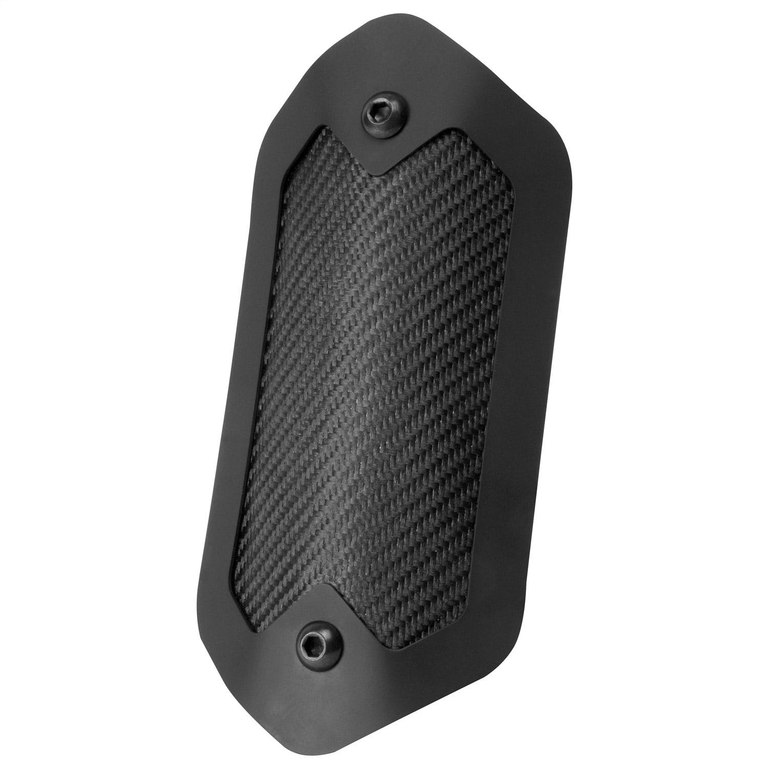Design Engineering, Inc. 10926 Flexible Heat Shield w/Double Black Finish - 3.5 x 6.5- Black / Onyx