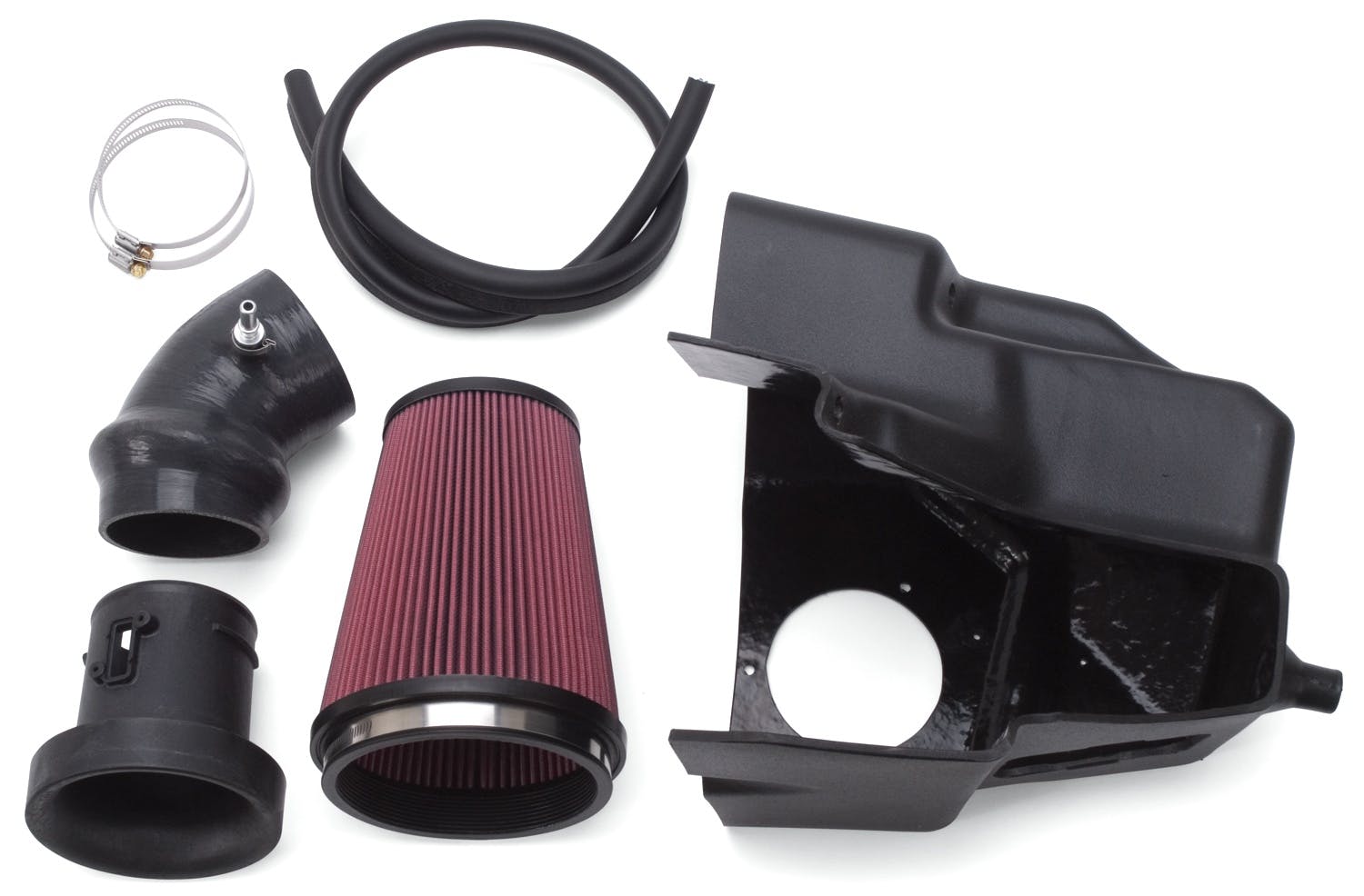 Edelbrock 15988 Competition Air Intake Kit for E-Forced 2010-14 Camaro SS (uses factory MAFS)
