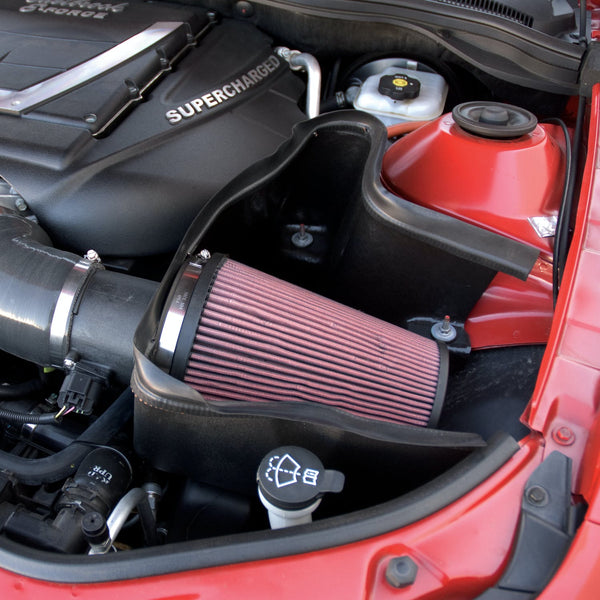 Edelbrock 15988 Competition Air Intake Kit for E-Forced 2010-14 Camaro SS (uses factory MAFS)