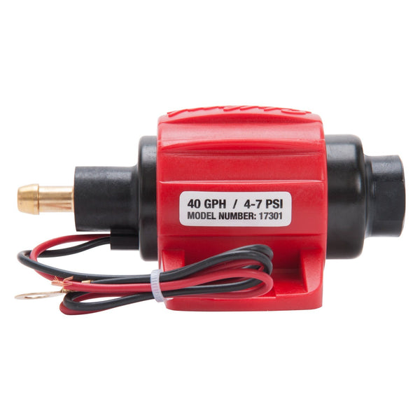 Edelbrock 17301 Universal Micro Electric Fuel Pump - 38 GPH / 144 LPH (Gasoline/E85)