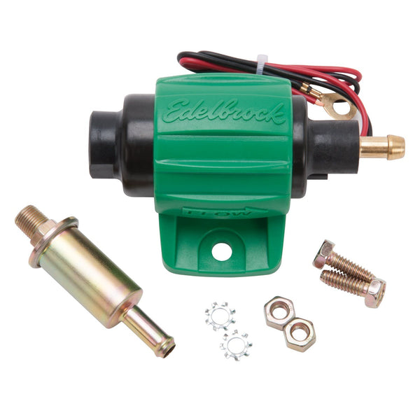 Edelbrock 17302 Universal Micro Electric Fuel Pump - 38 GPH / 144 LPH (Diesel)