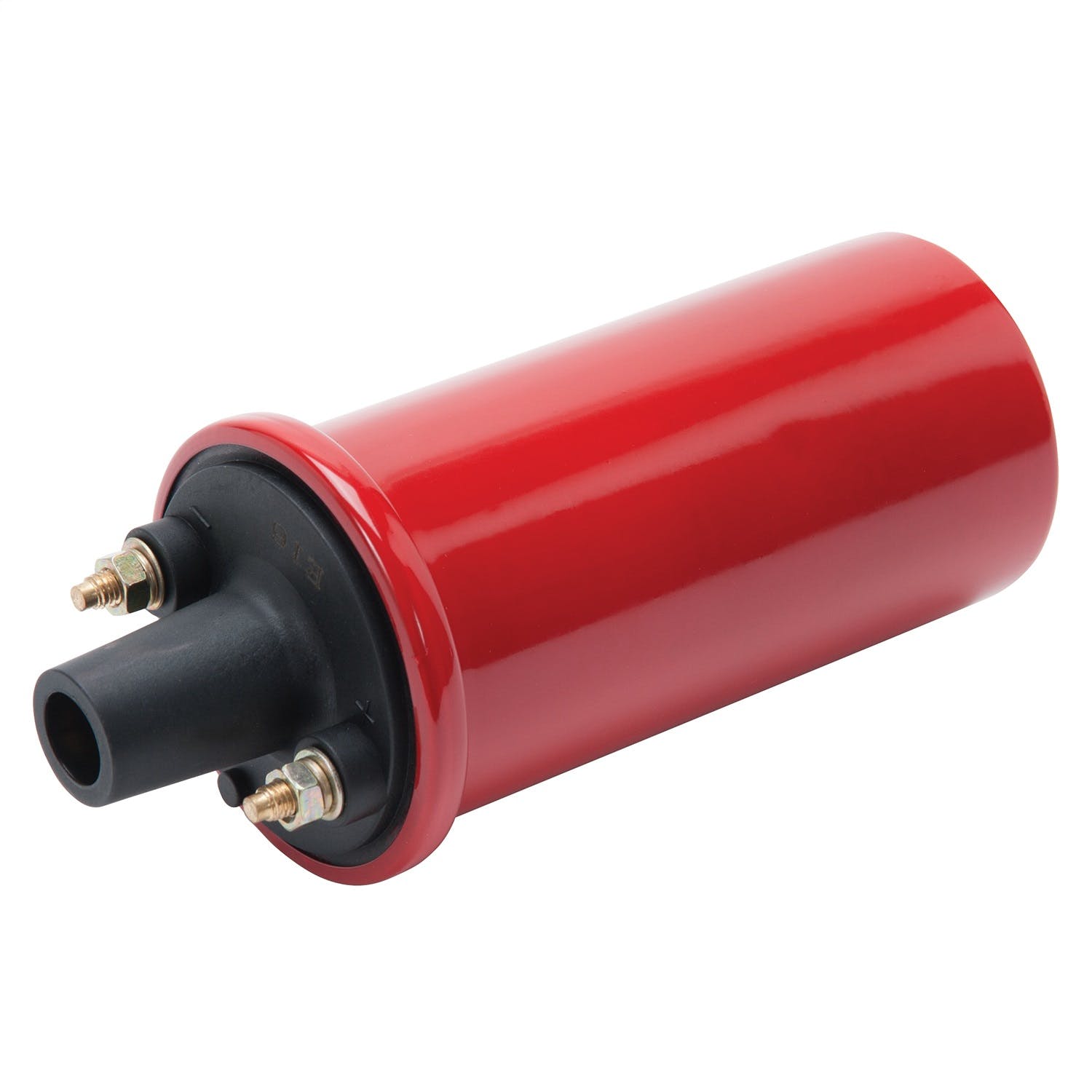 Edelbrock 22741 Max-Fire Ignition Electronic Oil Filled Ignition Coil in Red Finish (0.45 PR)
