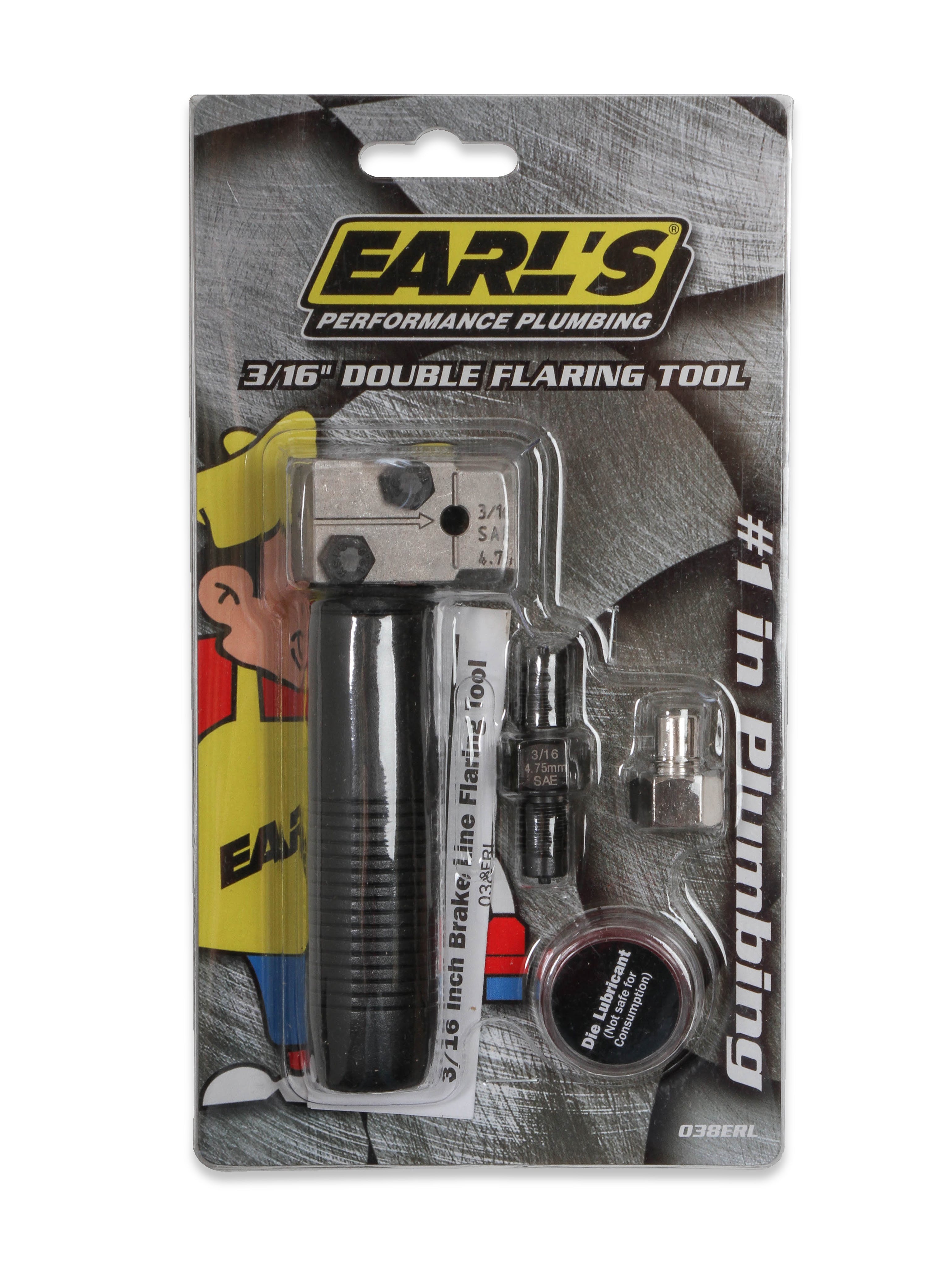 Earl's Performance Plumbing 038ERL 3/16 IN. DOUBLE FLARING TOOLS