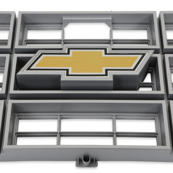 BROTHERS C/K Chevy Grille - w/ Bowtie - Argent Grey pn 04-171