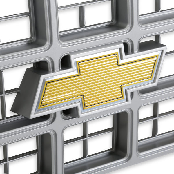 BROTHERS C/K Chevy Grille - w/ Bowtie - Argent Grey pn 04-172
