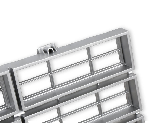 BROTHERS C/K Chevy Grille - w/o Bowtie - Silver pn 04-310
