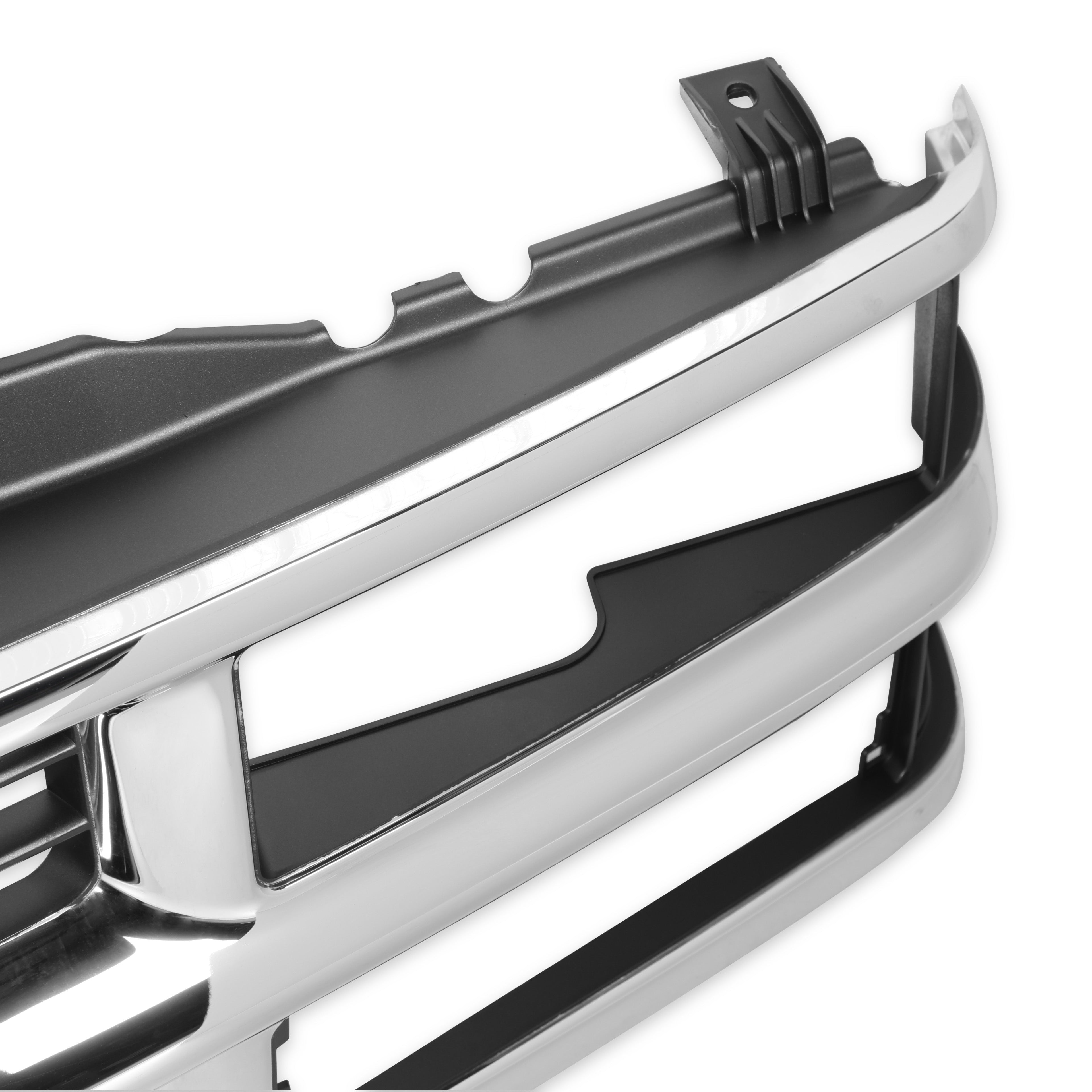 BROTHERS GMT400 Chevy Grille w/o Sport Package - Chrome/Black pn 04-488