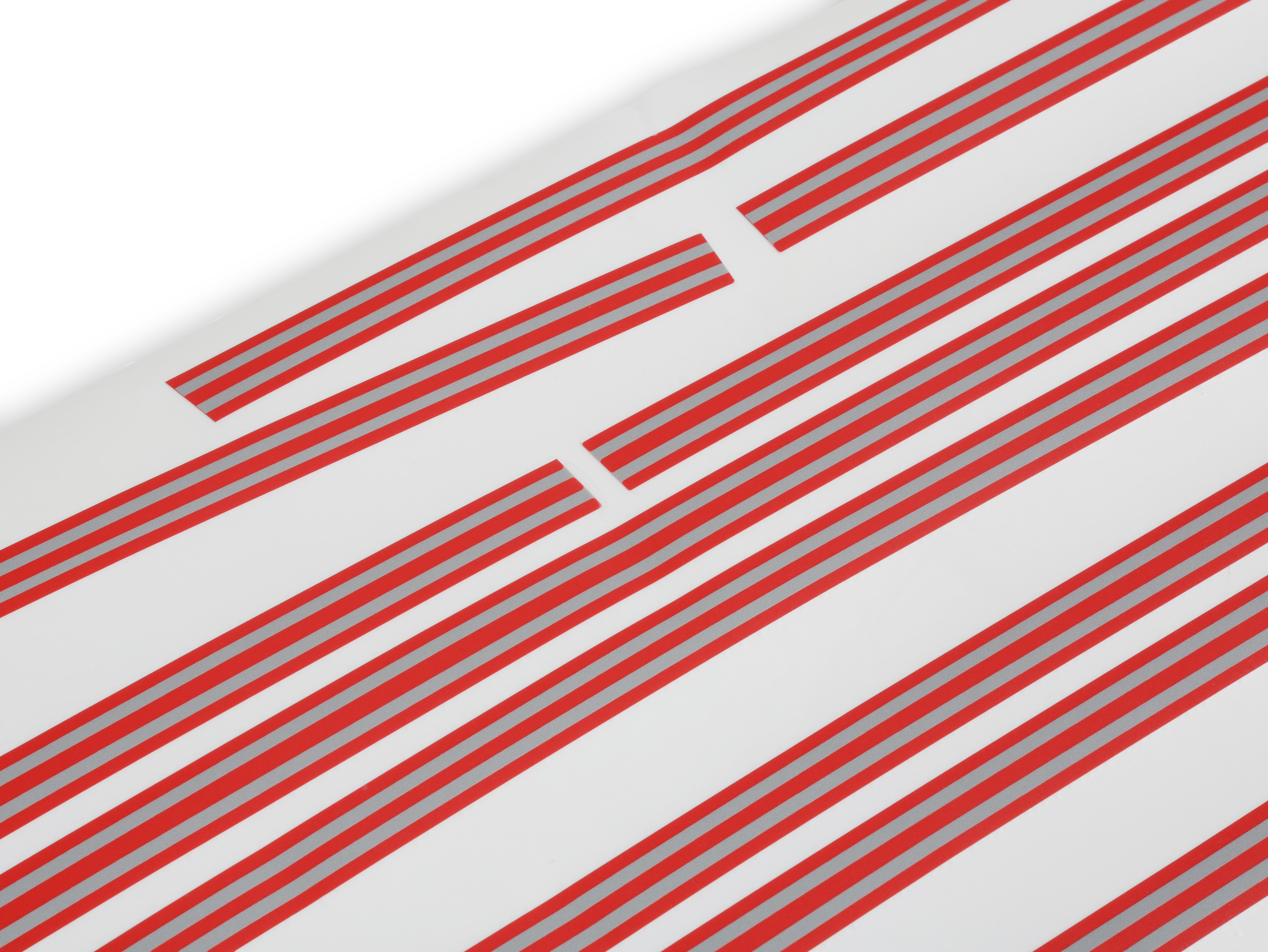 BROTHERS C/K Paint Break Stripe Kit - Vermillion/Slate Grey pn 04-522