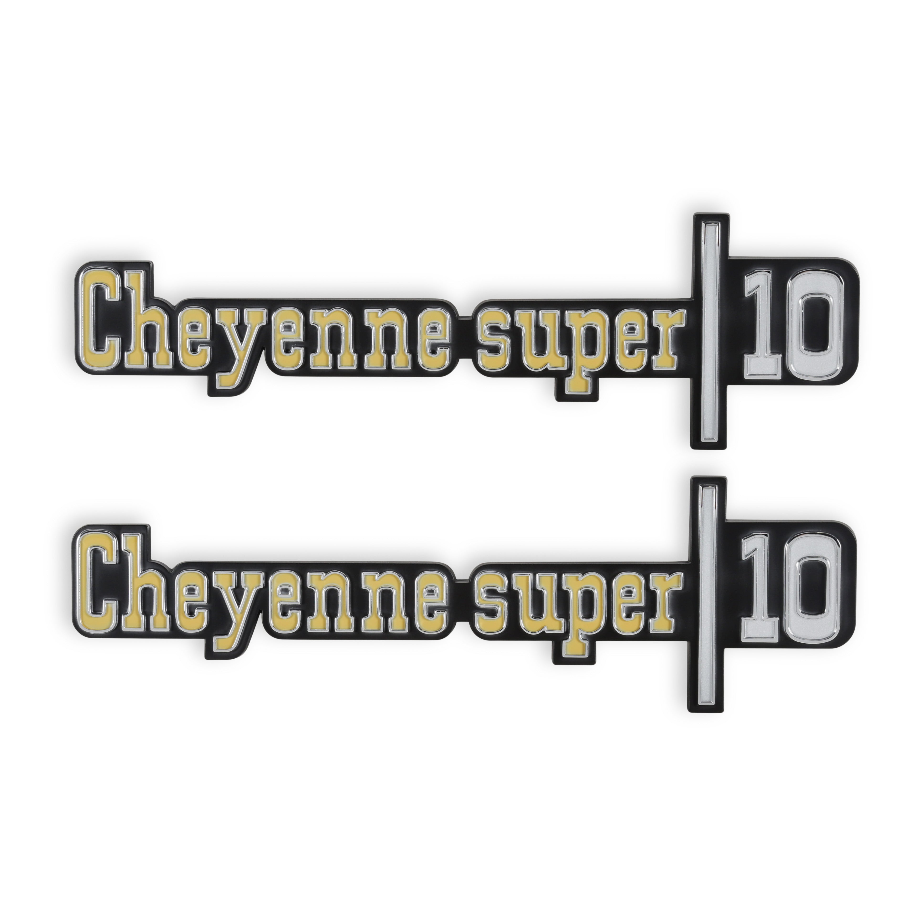 BROTHERS C/K Fender Badge Pair - Cheyenne Super 10 pn 04-541
