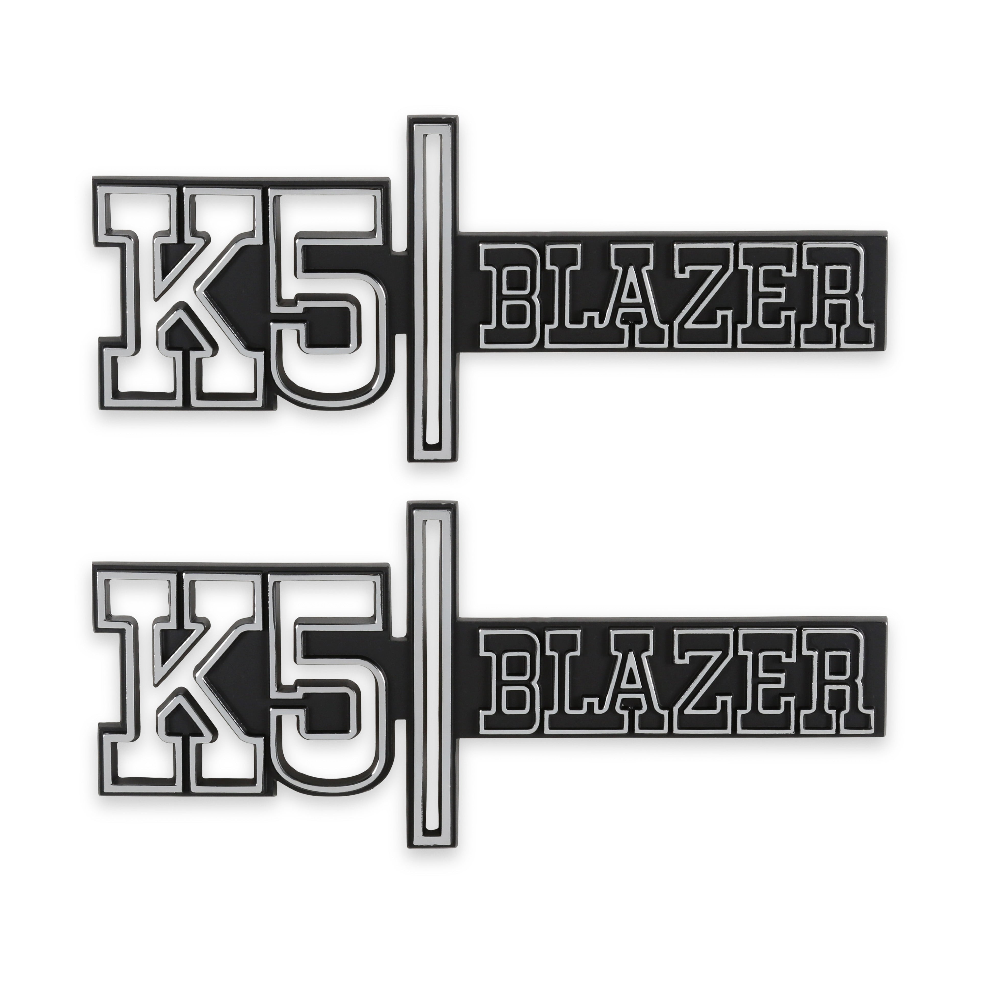 BROTHERS K5 Fender Badge Pair - Blazer 4WD pn 04-547