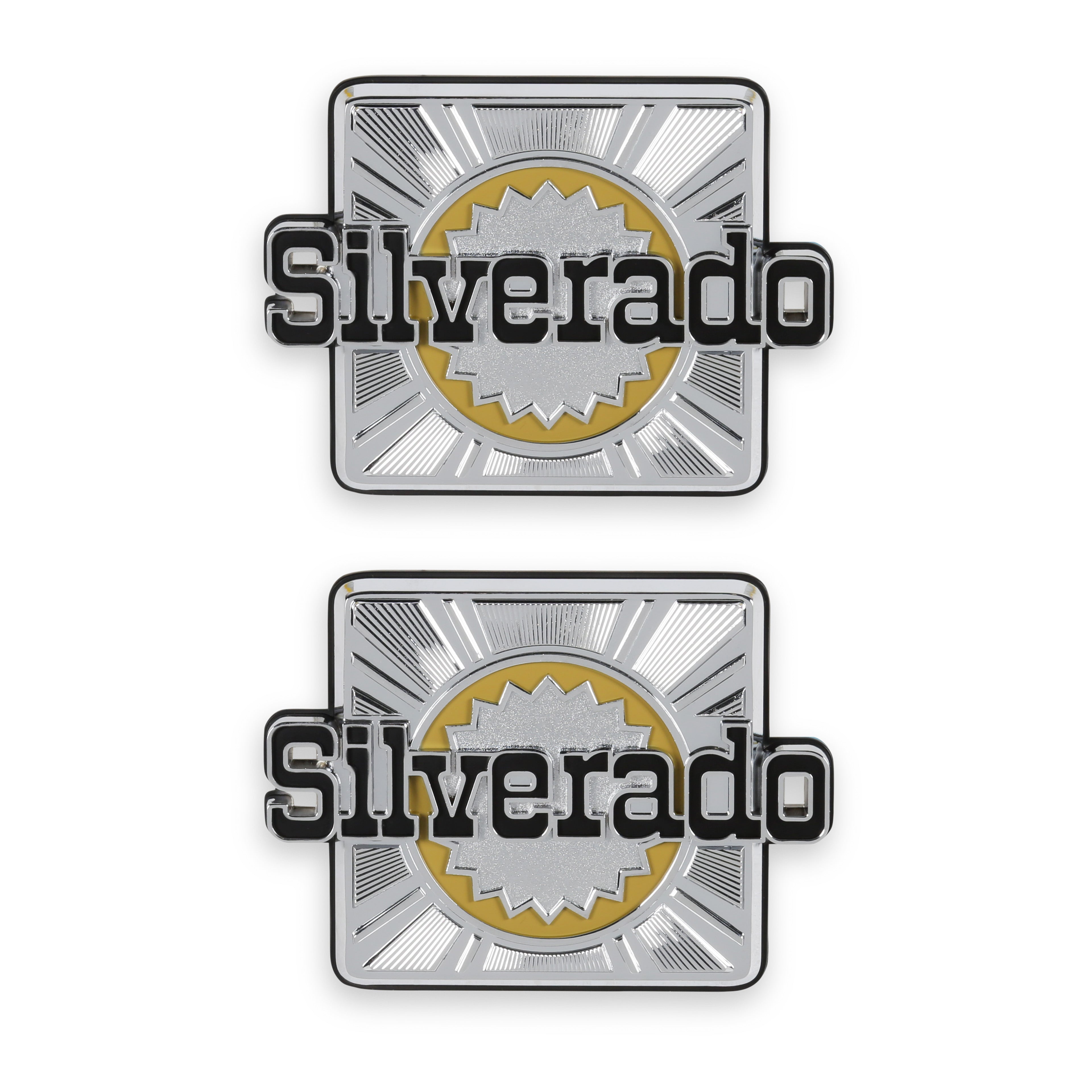 BROTHERS K5 Rear Side Emblem Pair - Silverado pn 04-549