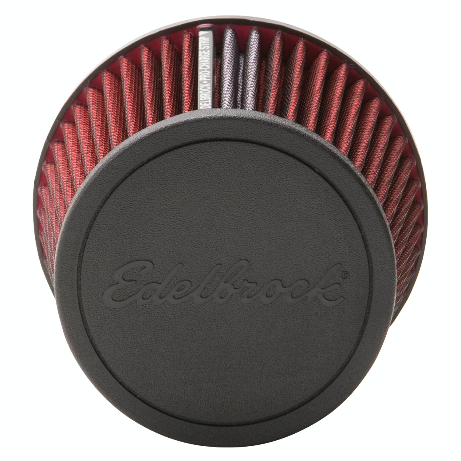 Edelbrock 43651 Pro-Flo Universal Red Conical Air Filter with 3 Inlet