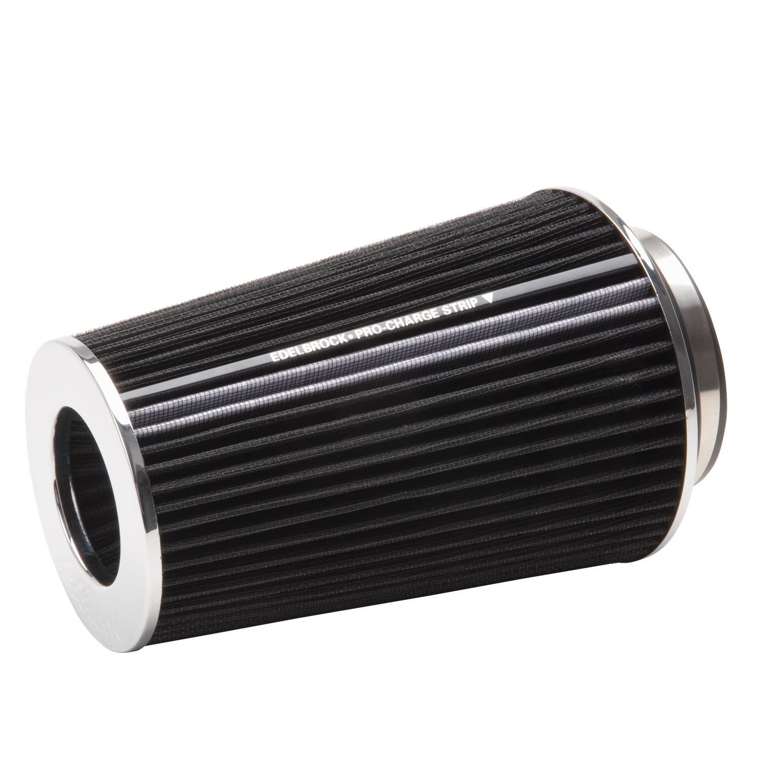 Edelbrock 43690 Pro-Flo Universal Black Tall Conical Air Filter with 3, 3.5, and 4 Inlet