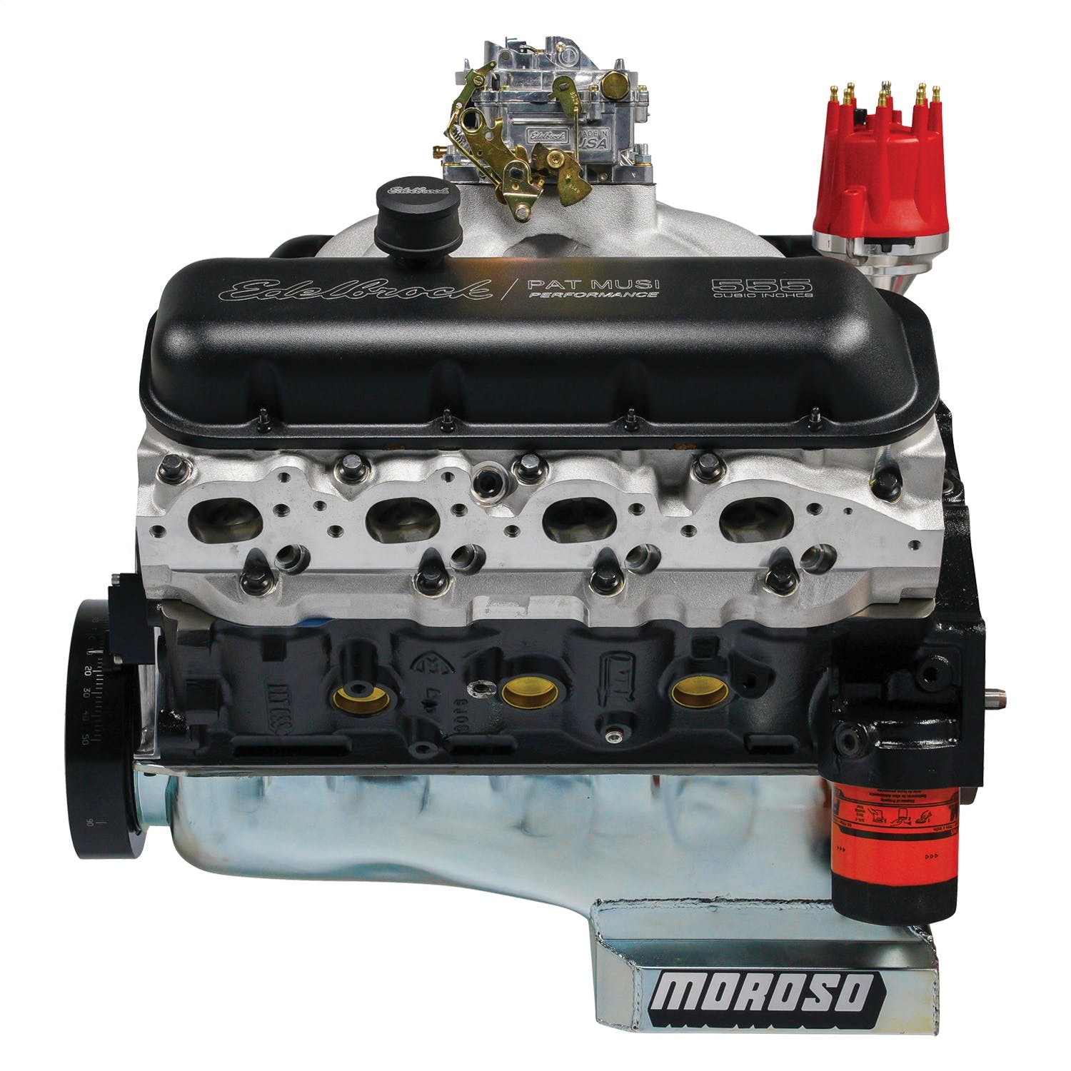 Edelbrock 49550 Edelbrock/Musi 555 carbureted Crate Engine