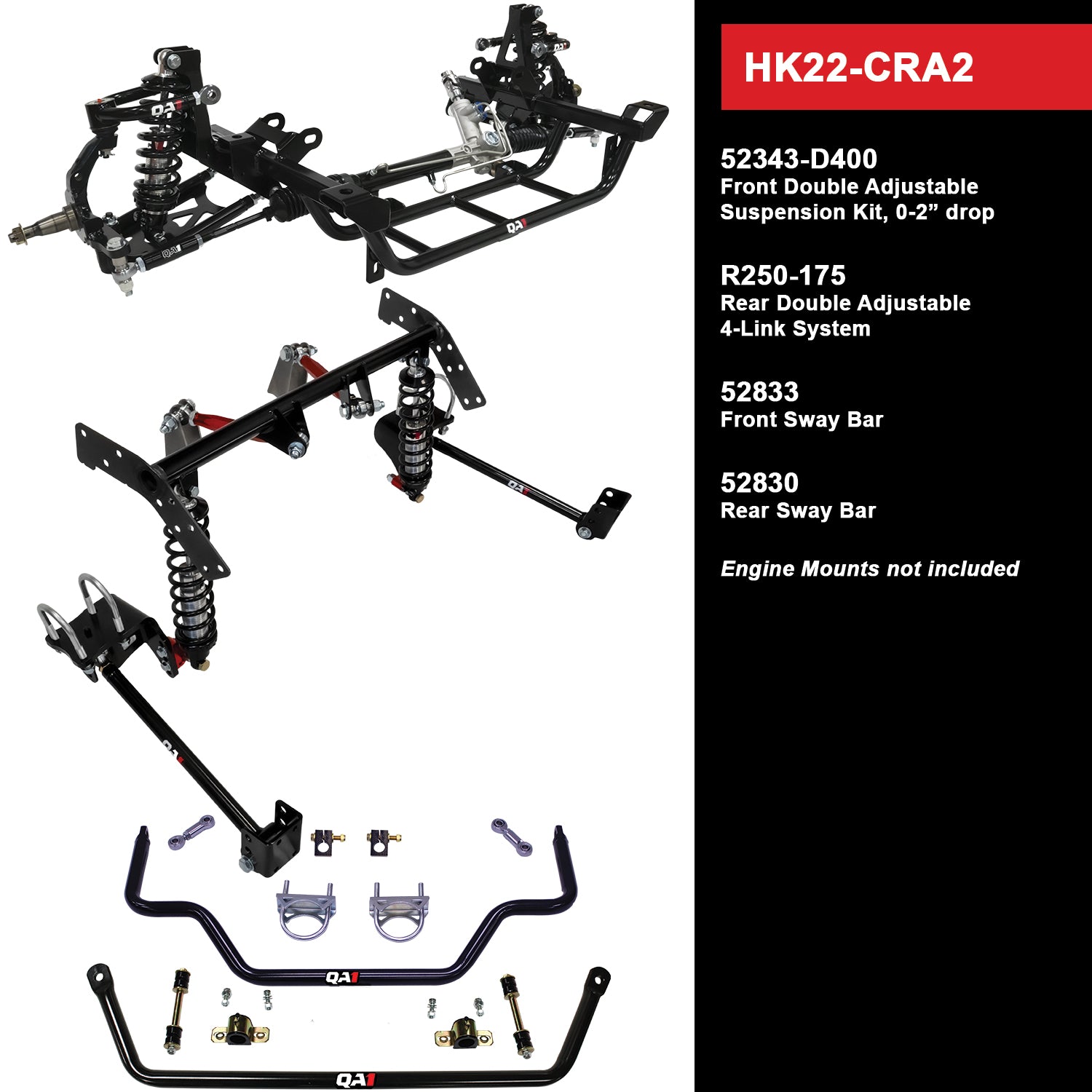 QA1 Handling Kit HK22-CRA2