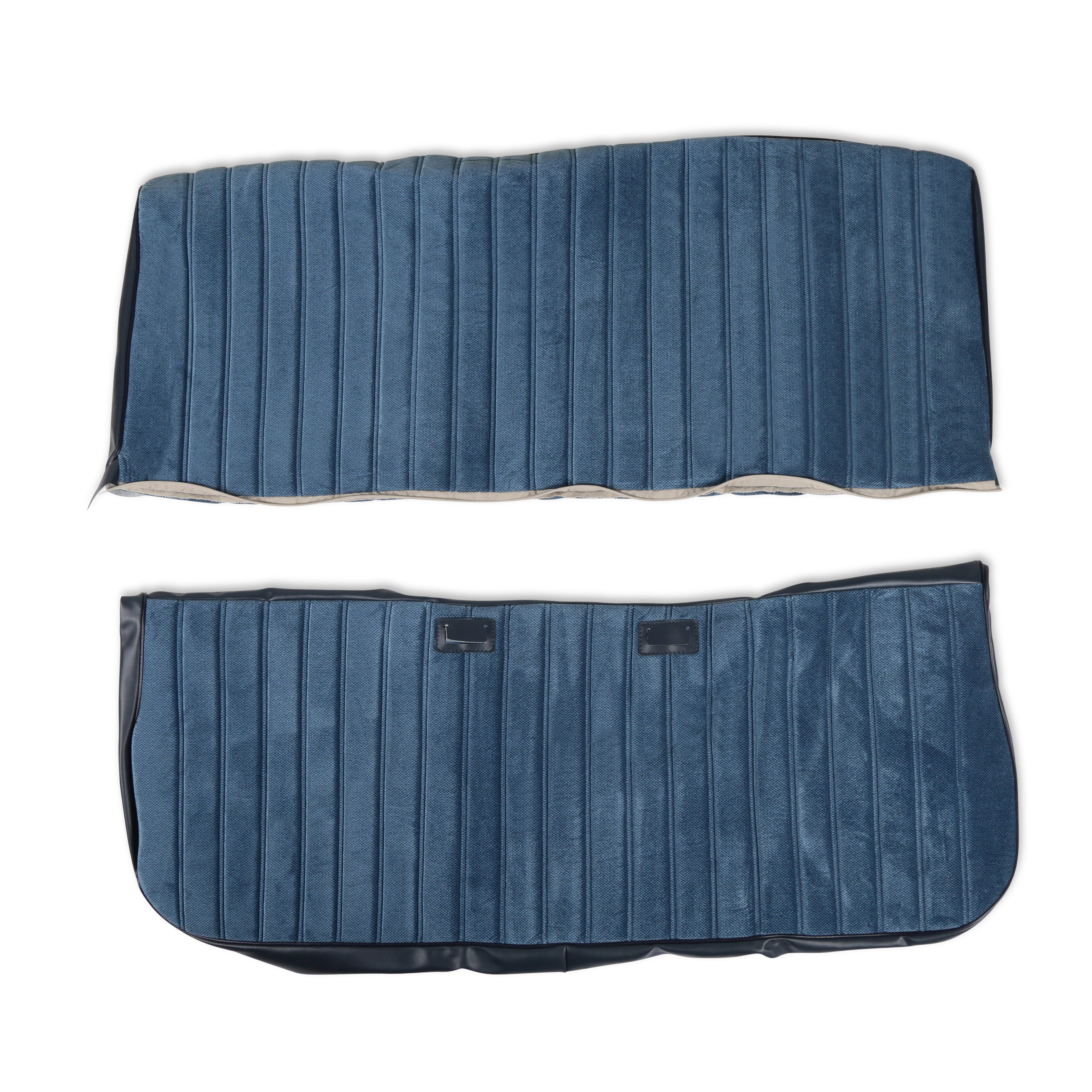 BROTHERS C/K Seat Upholstery Kit - Full Pleat Cloth/Vinyl - Navy pn 05-297