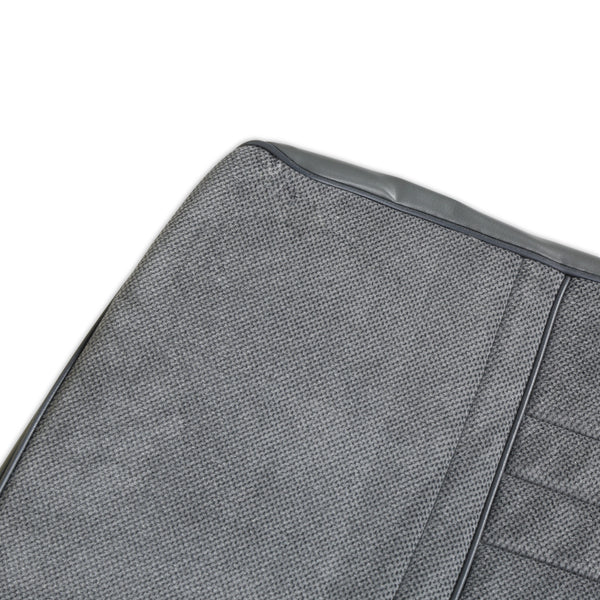 BROTHERS C/K Seat Upholstery Kit - Deluxe Pleat Cloth/Vinyl - Grey/Charcoal pn 05-324
