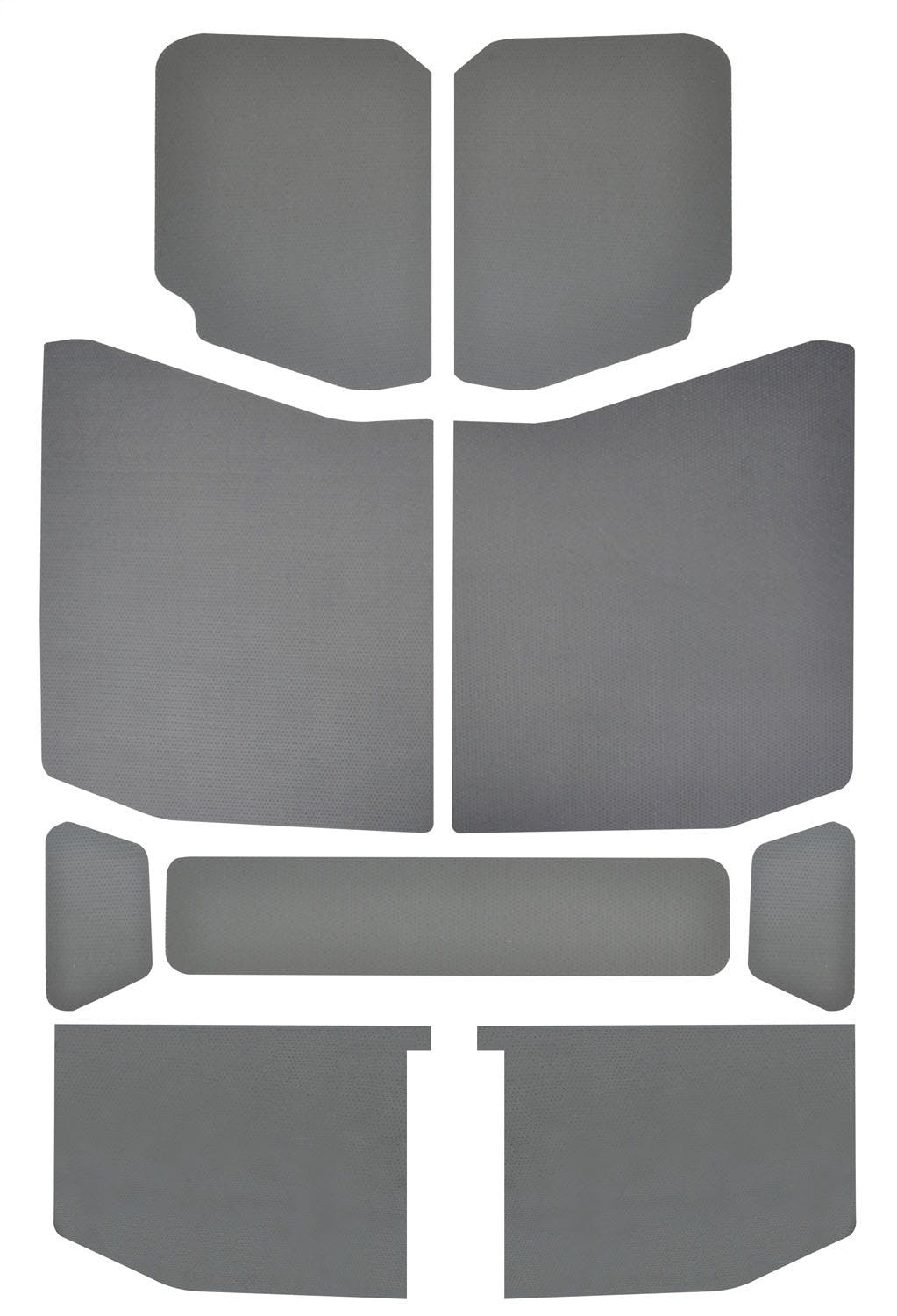 Design Engineering, Inc. 50171 Sound Deadening Headliner JL - 4 Dr - 9-pc - Leather Look - Gray