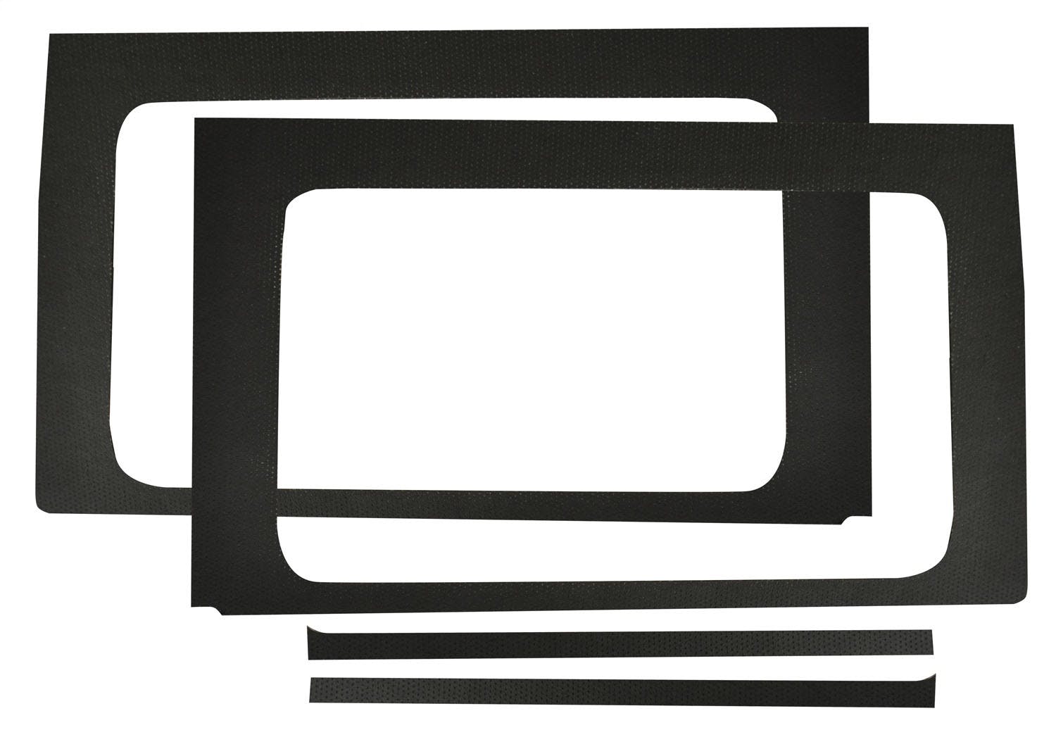 Design Engineering, Inc. 50177 Sound Deadening Side Window Kit JL 4-Dr - 4-pc Leather Look - Black