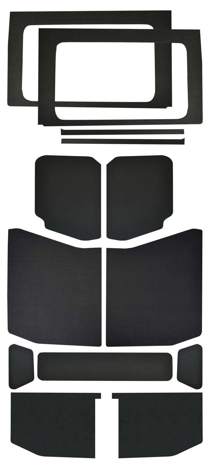 Design Engineering, Inc. 50182 Sound Deadening Combo Kit JL - 4 Dr - 13-pc - Leather Look - Black