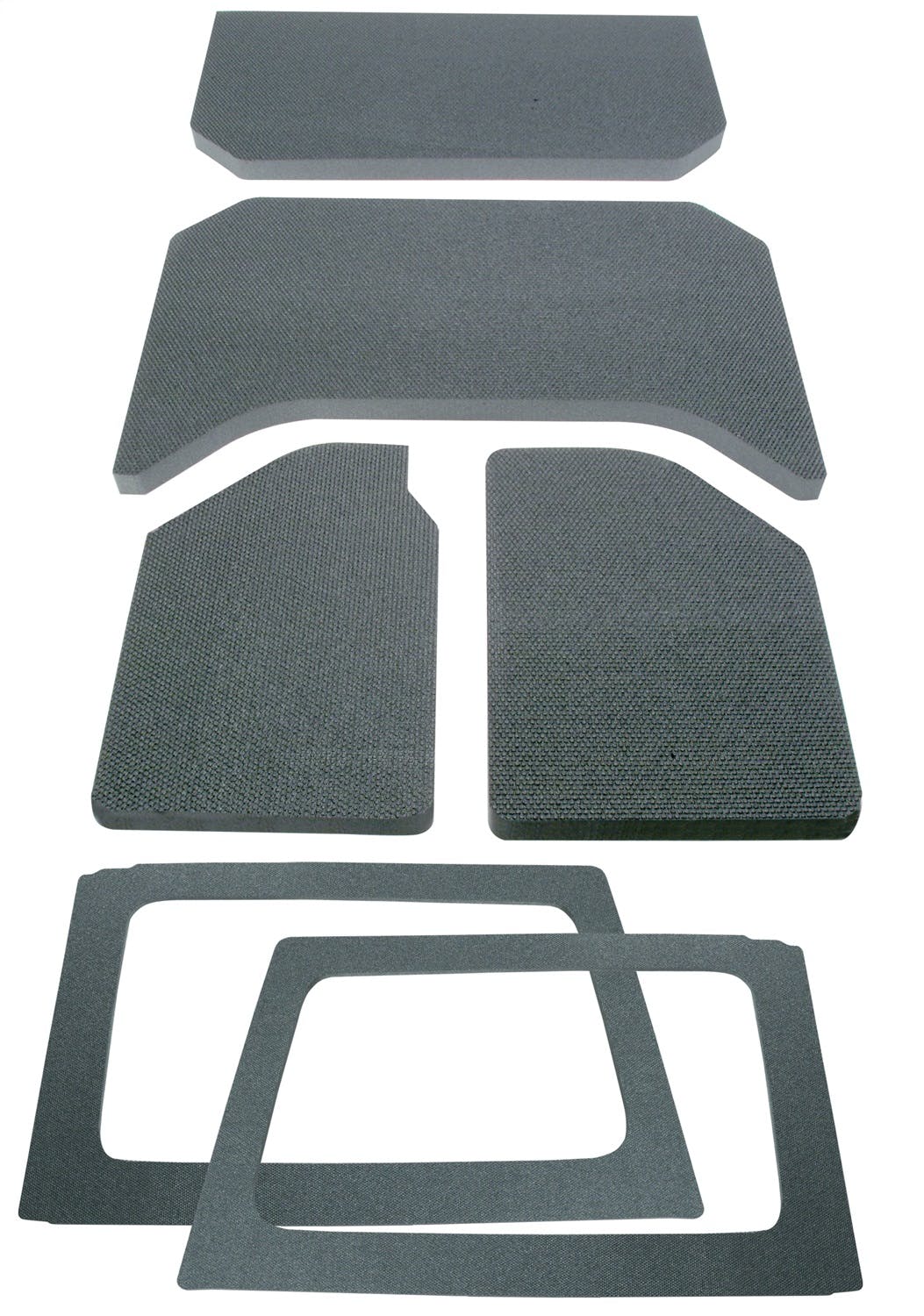 Design Engineering, Inc. 50291 JK Headliner Complete Kit  4-Dr - 8-pc Original Finish - Gray