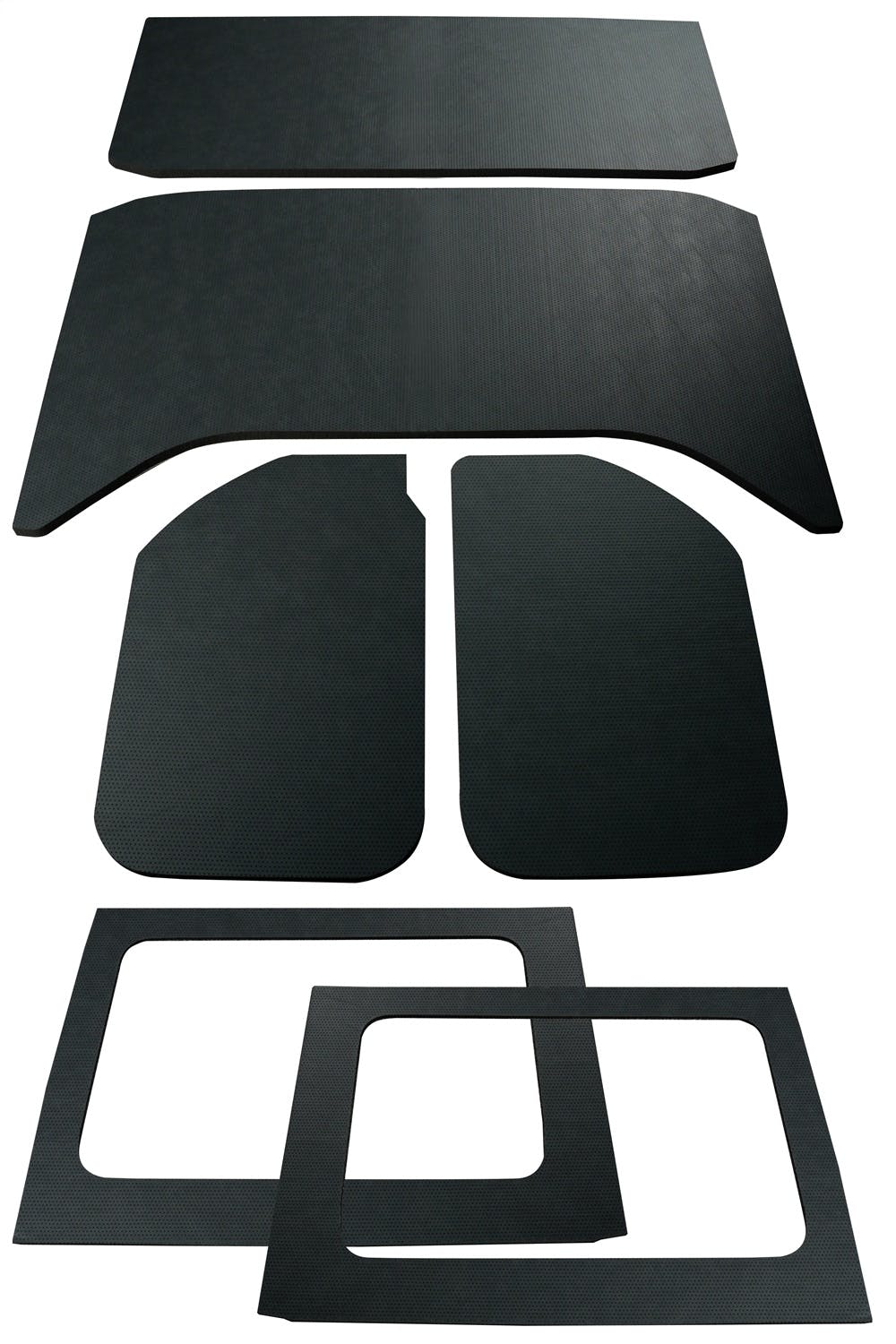 Design Engineering, Inc. 50293 JK Headliner Complete Kit  4-Dr - 8-pc Leather Look - Black