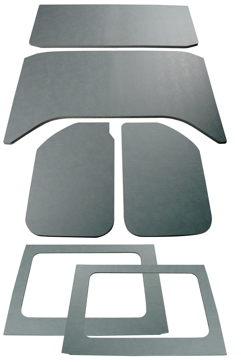 Design Engineering, Inc. 50294 JK Headliner Complete Kit  4-Dr - 8-pc Leather Look - Gray