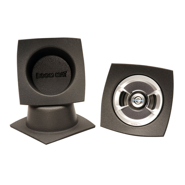 Design Engineering, Inc. 50310 Speaker Baffles - 4 Round (6w x 6h x 3-1/2d) (Pair)