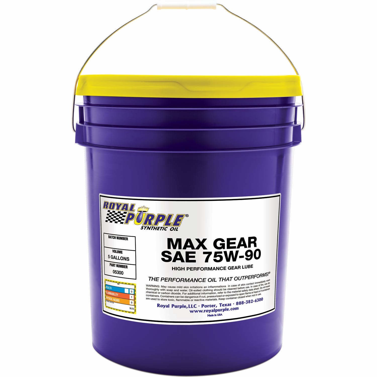 Royal Purple 05300 75W-90 Max Gear Oil 5 Gal. Pail
