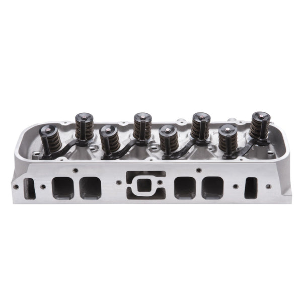 Edelbrock 60439 CYL HEAD BBC PERF RPM OVAL PORT COMPLETE SNGL W/SPRINGS FOR HYD FLAT TAPPET CAM
