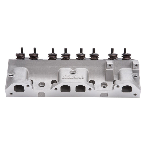 Edelbrock 61525 CYL HEAD PONTIAC PERF RPM CNC CHAMBER 87cc COMPLETE SINGLE FOR HYD ROLLER CAM