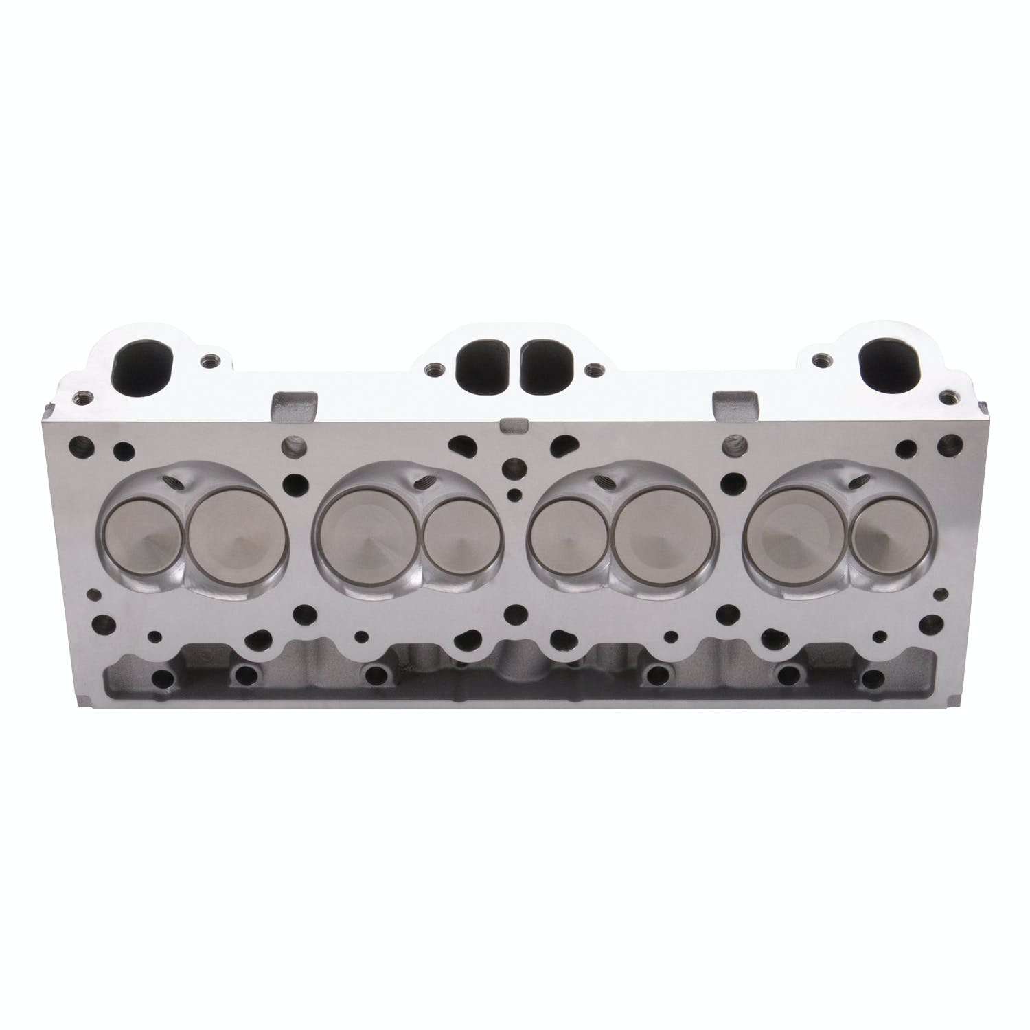 Edelbrock 61579 CYL HEAD PERF CNC D-PORT FOR PONTIAC ENGINES 87CC CHAMBERS SINGLE COMPLETE
