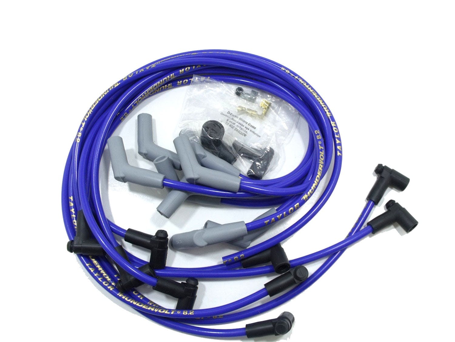 Taylor Cable Products 86632 Thundervolt 8.2 race fit 8 cyl blue