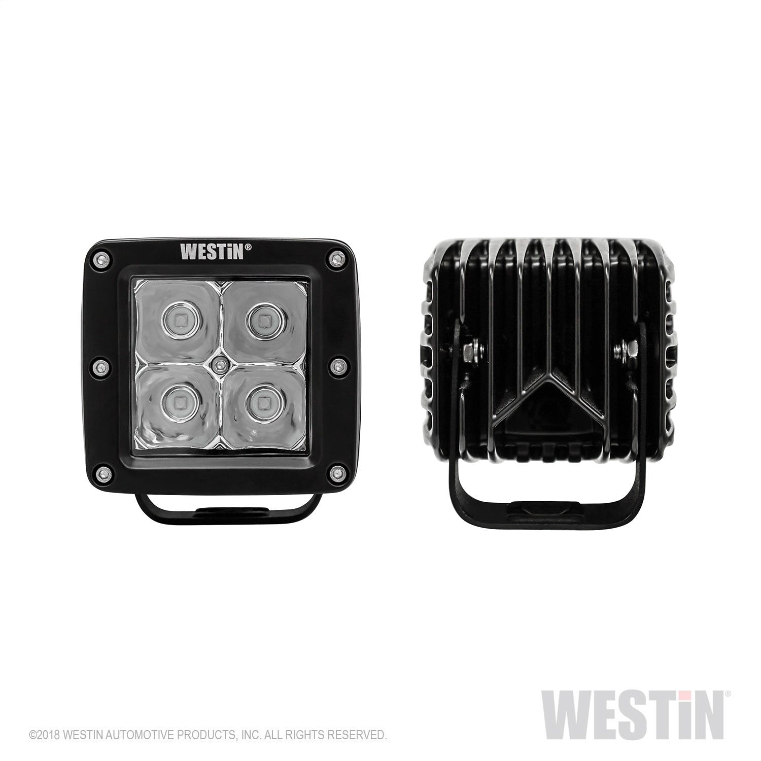 Westin Automotive 09-12200B-PR HyperQ LED Auxiliary Light Black