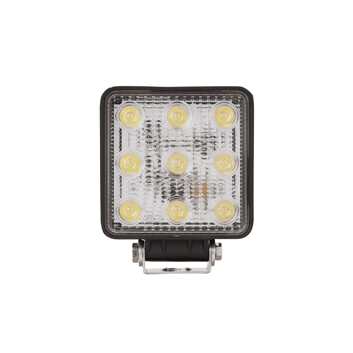 Westin Automotive 09-12211A LED Work Utility Light Square 4.6 inch x 5.3 inch Spot with 3W Epistar
