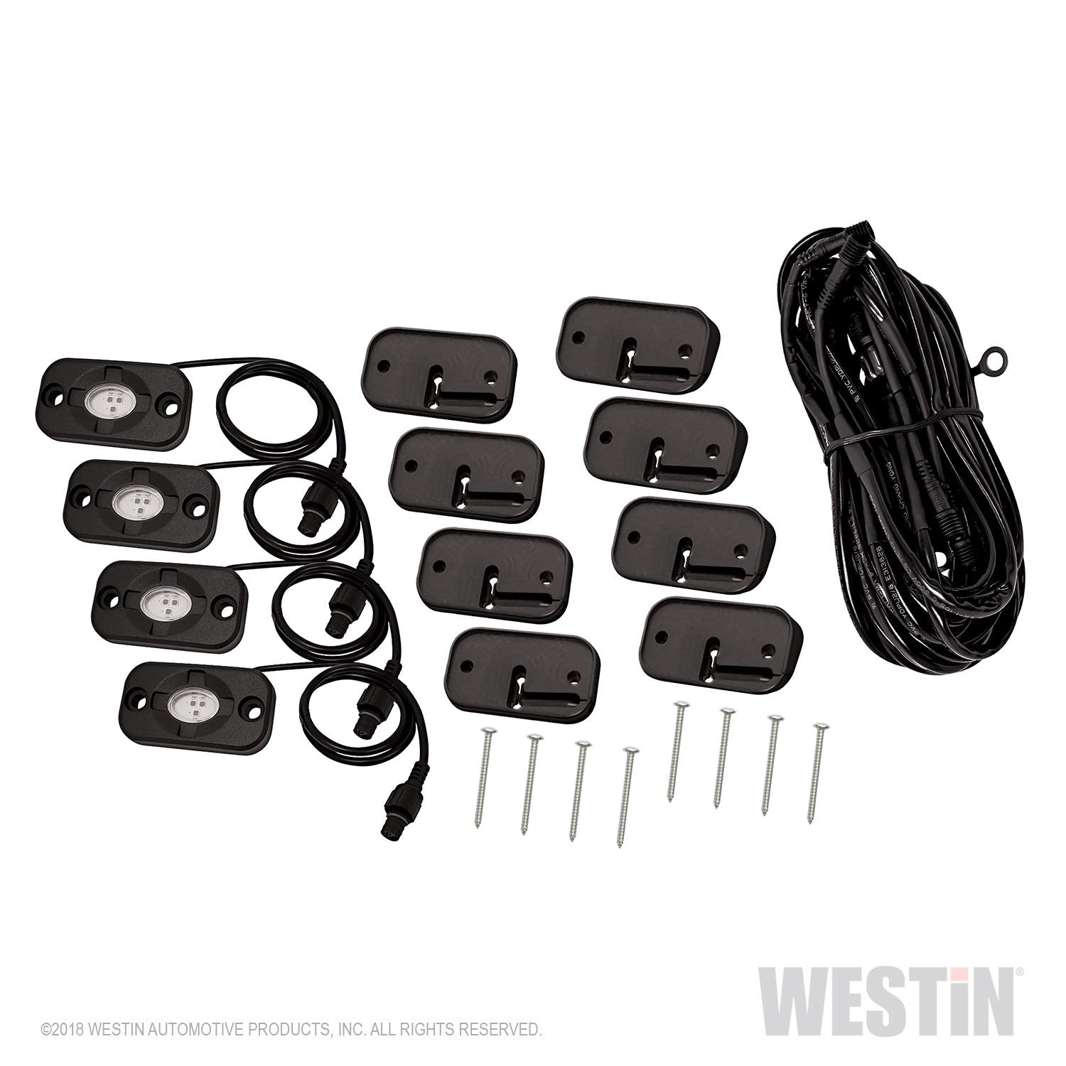 Westin Automotive 09-80005 LED Rock Light Kit Black