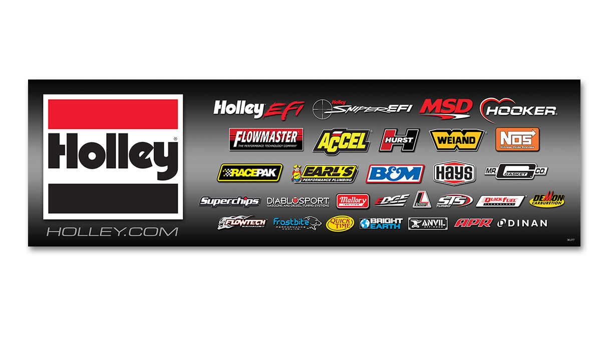 Holley Display Banner 36-277