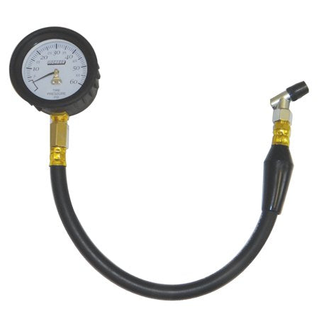 Moroso 89594 Garage Series Tire Pressure Gauge (0-60 PSI, 16 Hose, 2.25 Face)