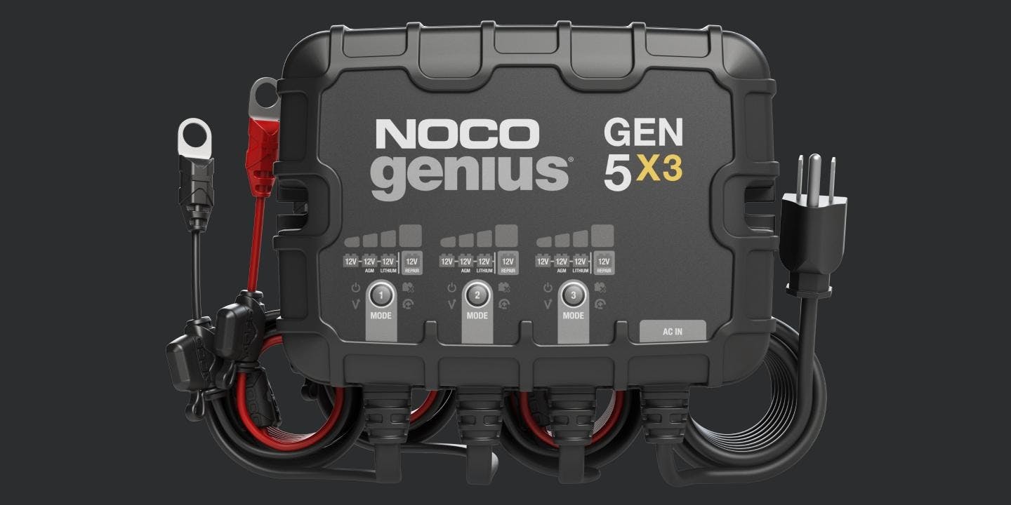 NOCO GEN5X3 3-Bank 15A Onboard Battery Charger