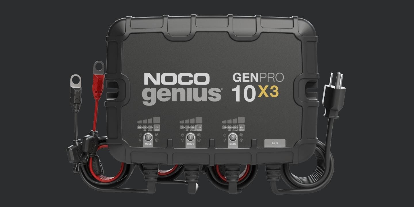 NOCO GENPRO10X3 3-Bank 30A Onboard Battery Charger