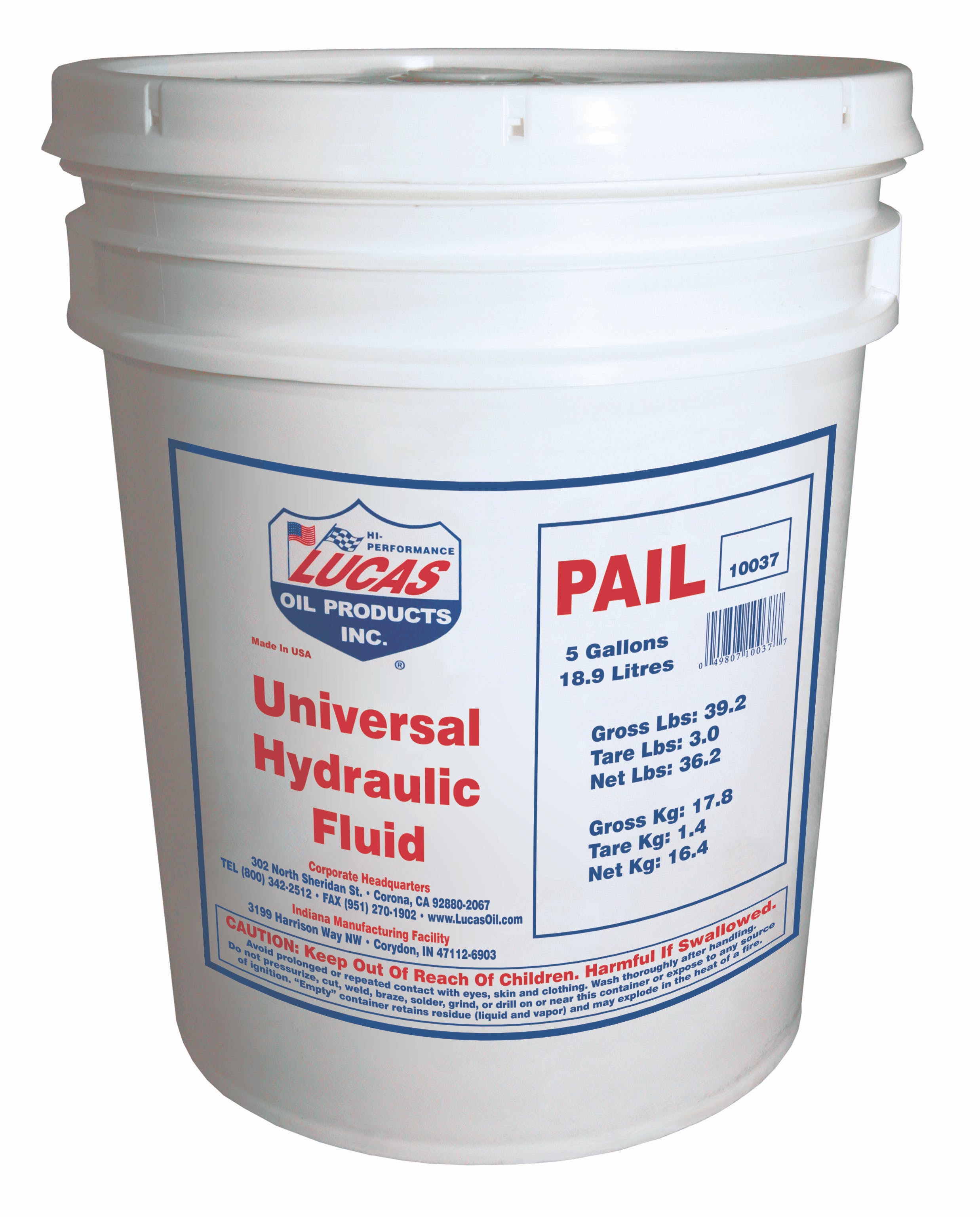 Lucas OIL Universal Hydraulic Fluid 10037